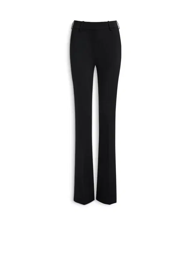 Balmain Low-waisted wool satin trousers