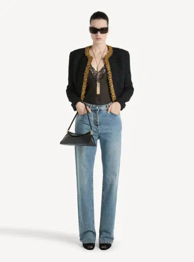 Balmain Embroidered tweed jacket | Thumbnail 2 Balmain Embroidered tweed jacket | Thumbnail 2