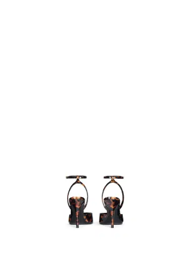 Balmain Printed patent leather strappy pumps | Thumbnail 4