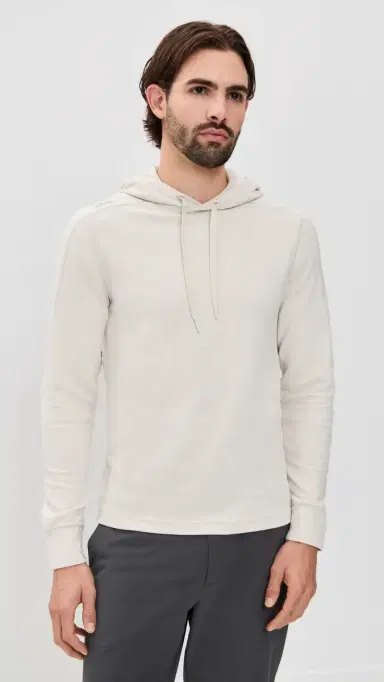 RLX Ralph Lauren Tech Waffle Knit Hoodie Stone Pebble S | Thumbnail 2 RLX Ralph Lauren Tech Waffle Knit Hoodie Stone Pebble S | Thumbnail 2