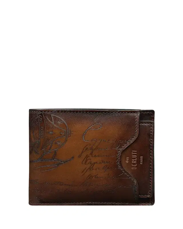 Men's Makore 2-in-1 Scritto Leather Bifold Wallet