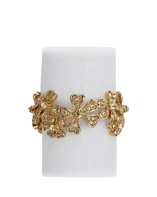 L'Objet Garland Napkin Rings Jewels, Set of 4