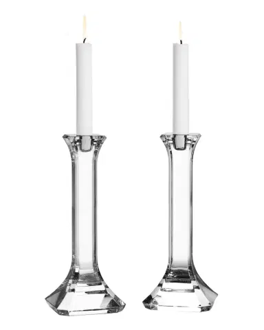 Orrefors Regina Candlestick Large, Set of 2 | Thumbnail 1
