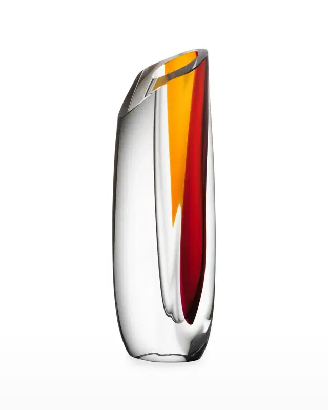 Kosta Boda Saraband Handmade Glass Vase