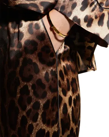 Dolce & Gabbana Leopard-Print Pajama Pants | Thumbnail 5