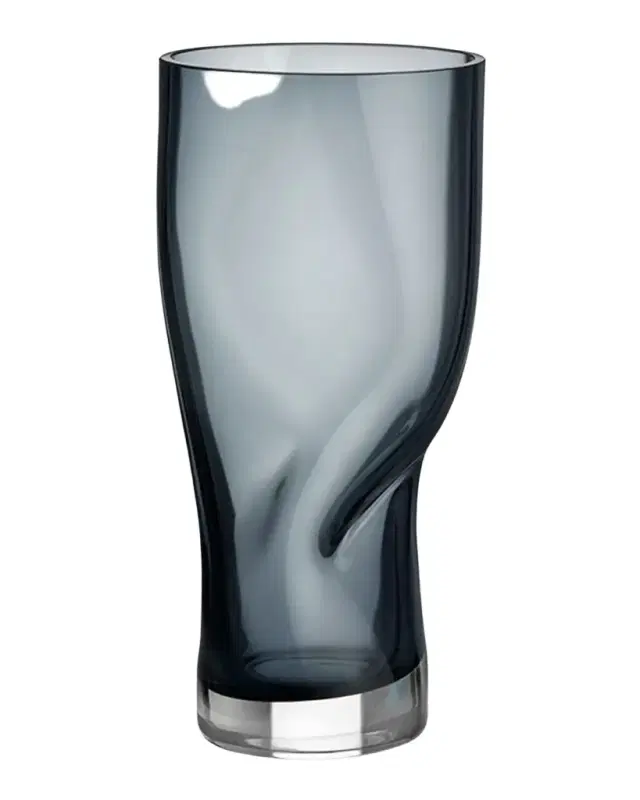 Orrefors Squeeze Small Crystal Vase