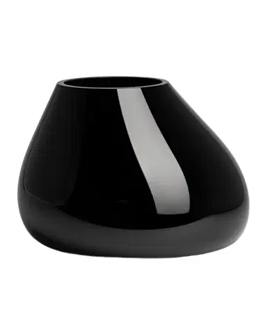 Orrefors Ebon Black Medium Vase | Thumbnail 1