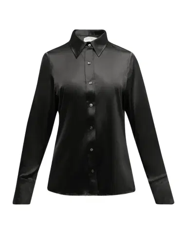 Ramy Brook Victoria Stretch Silk Button-Front Top | Thumbnail 1