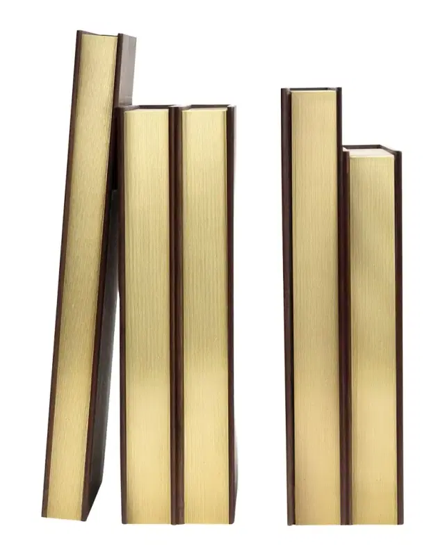 Assouline Library Bookends, Set of 2