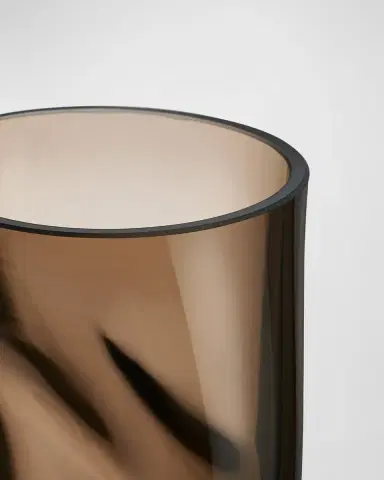 Orrefors Squeeze Smokey Brown Small Vase | Thumbnail 2 Orrefors Squeeze Smokey Brown Small Vase | Thumbnail 2