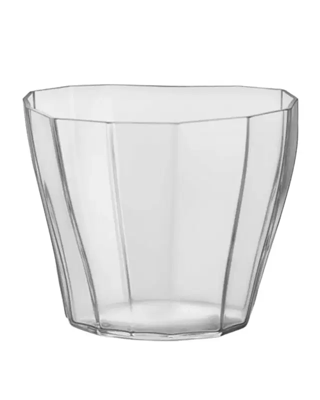 Orrefors Reed Low Clear Vase