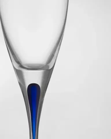 Orrefors Intermezzo Blue Flutes, Set of 2 | Thumbnail 2