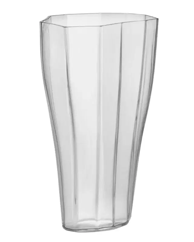 Orrefors Reed Clear Medium Vase