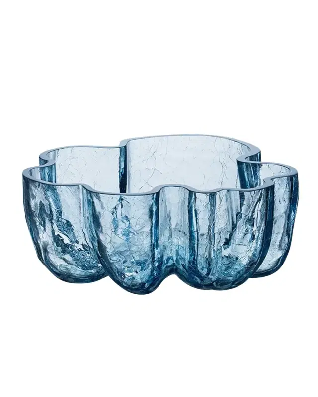 Kosta Boda Crackle Circular Bowl