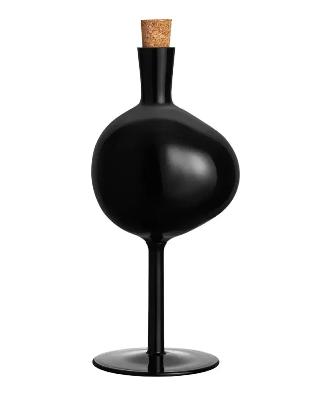 Kosta Boda Black Bod Bottle, XL
