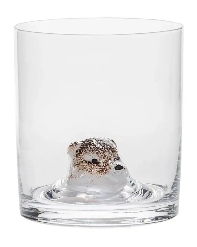 Kosta Boda New Friends Tumbler, Bear