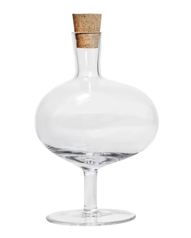 Kosta Boda Bod Clear Bottle, Medium