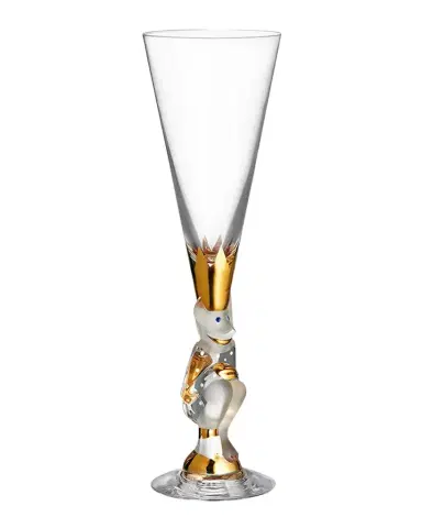 Orrefors Sparkling Devil Champagne Glass | Thumbnail 1 Orrefors Sparkling Devil Champagne Glass | Thumbnail 1