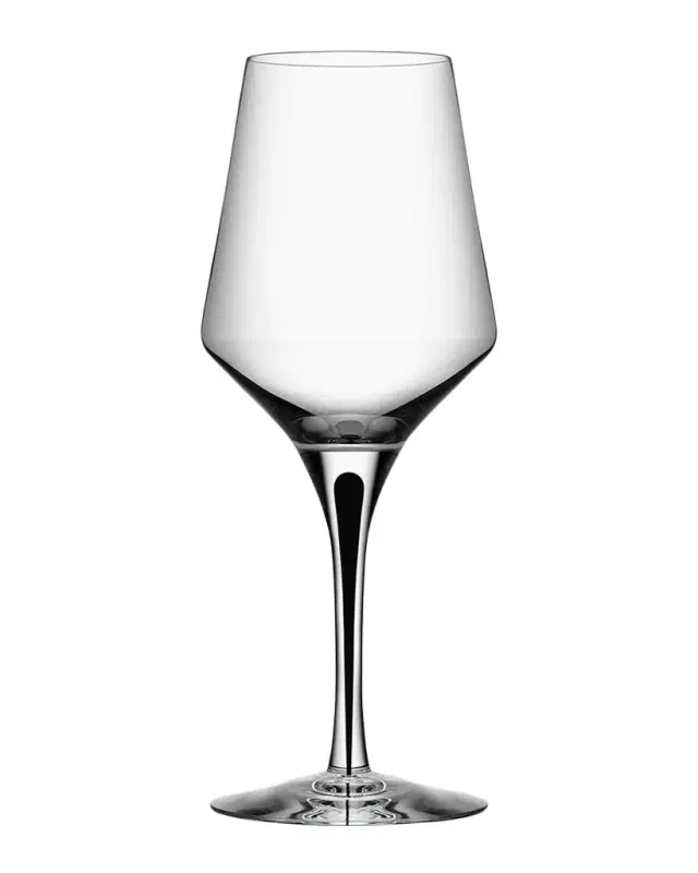 Orrefors Metropol White Wine Glasses