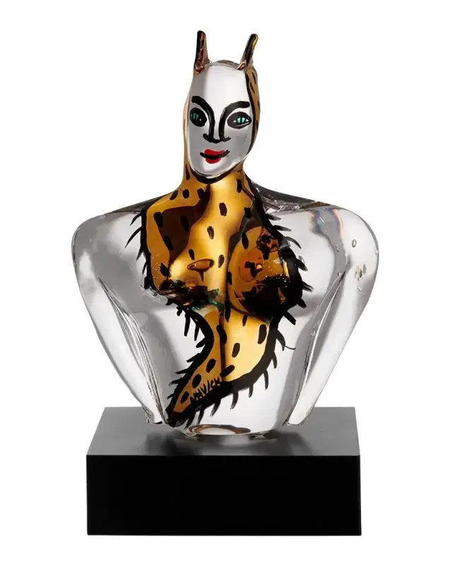 Kosta Boda "House God, 2023" Limited Edition Sculpture by Ulrica Hydman-Vallien