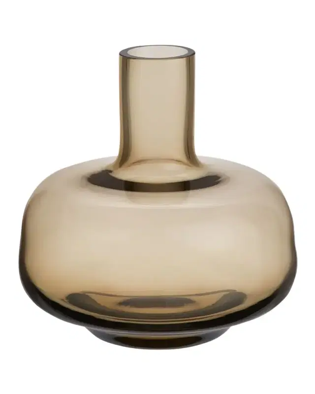 Kosta Boda Kappa Brown Mini Vase