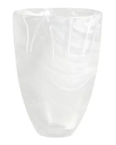 Kosta Boda Contrast White Vase, 8" | Thumbnail 1 Kosta Boda Contrast White Vase, 8" | Thumbnail 1