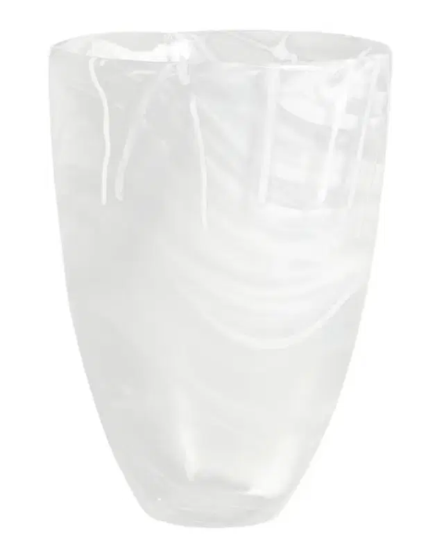 Kosta Boda Contrast White Vase