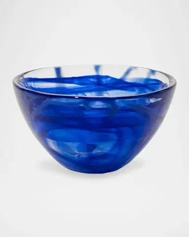 Kosta Boda Contrast Bowl Blue, Small | Thumbnail 2