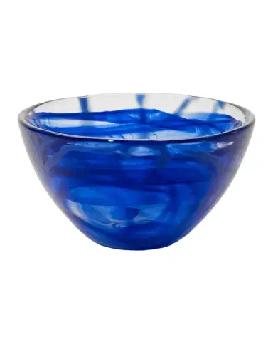 Kosta Boda Contrast Bowl Blue, Small | Thumbnail 1