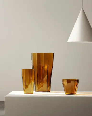 Orrefors Reed Medium Glass Vase | Thumbnail 4