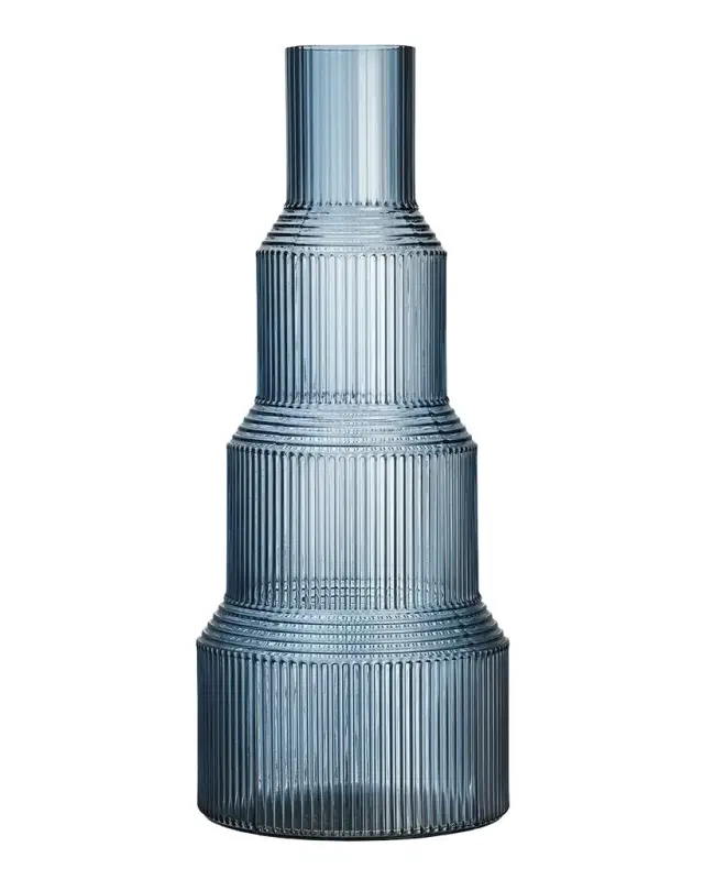 Kosta Boda Blue Pavilion Vase
