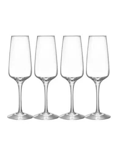 Orrefors Pulse Champagne Flutes, Set of 4 | Thumbnail 1