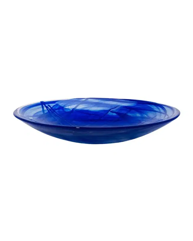 Kosta Boda Contrast Dish Blue