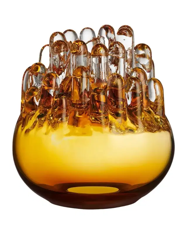 Kosta Boda Polar Amber, Medium