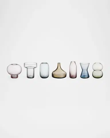 Orrefors Midsummer Mini Glass Vases, Set of 7 | Thumbnail 2 Orrefors Midsummer Mini Glass Vases, Set of 7 | Thumbnail 2