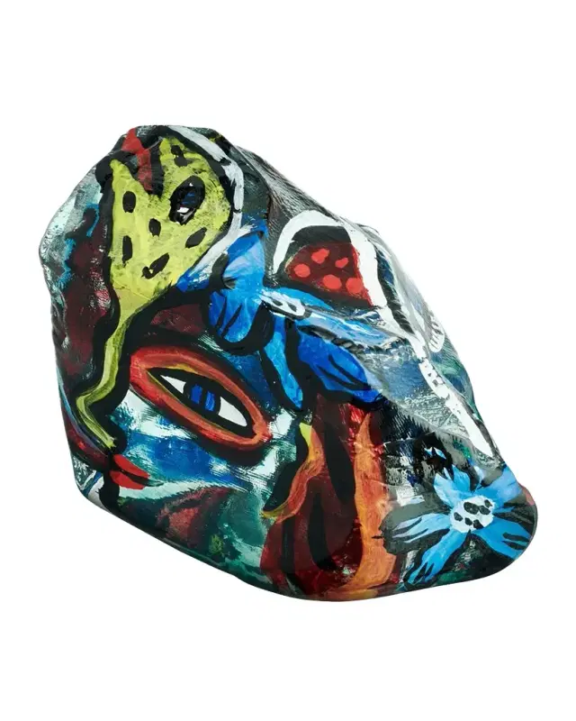 Kosta Boda "Paint the World" Decorative Object by Ulrica Hydman-Vallien