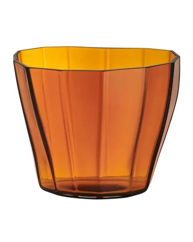 Orrefors Reed Low Glass Vase