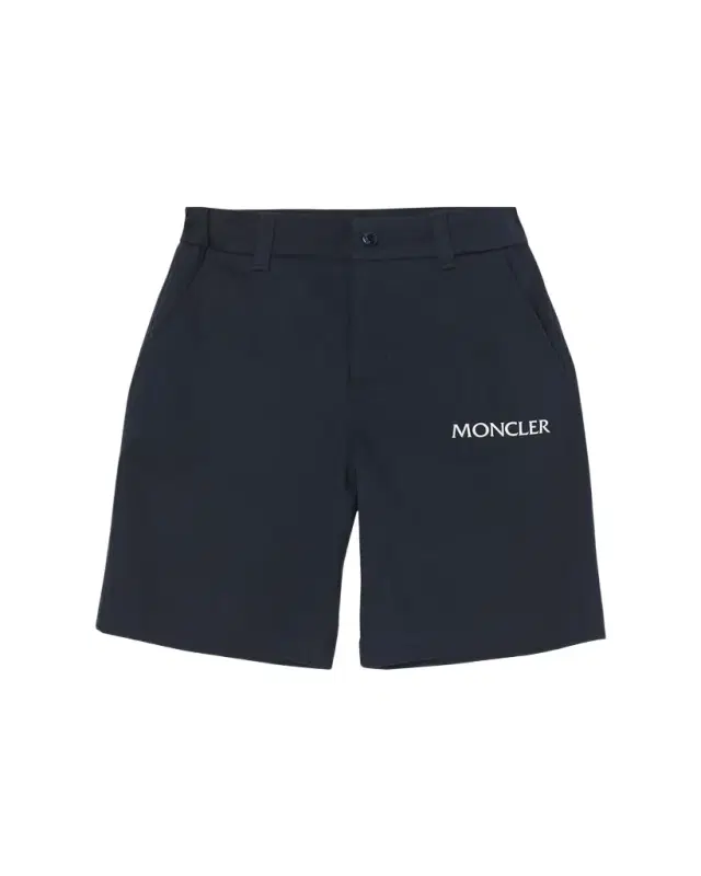 Moncler Boy's Contrast Logo-Print Shorts, Size -12