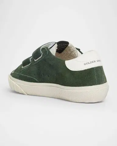 Golden Goose Boy 's Old School Suede Double Foxing Sneakers | Thumbnail 2