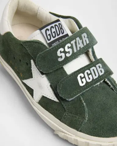 Golden Goose Boy 's Old School Suede Double Foxing Sneakers | Thumbnail 3