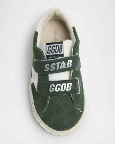 Golden Goose Boy 's Old School Suede Double Foxing Sneakers | Thumbnail 4