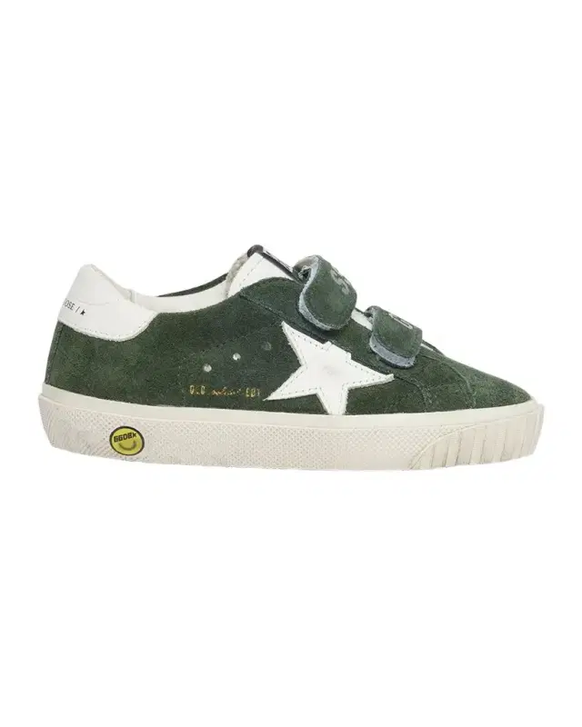 Golden Goose Boy 's Old School Suede Double Foxing Sneakers