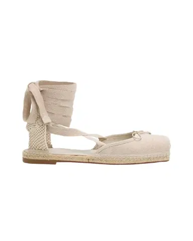Christian Louboutin Cassiadrilla Canvas Lace-Up Espadrilles | Thumbnail 1 Christian Louboutin Cassiadrilla Canvas Lace-Up Espadrilles | Thumbnail 1