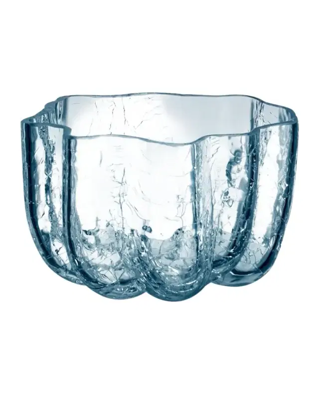 Kosta Boda Crackle Votive Bowl