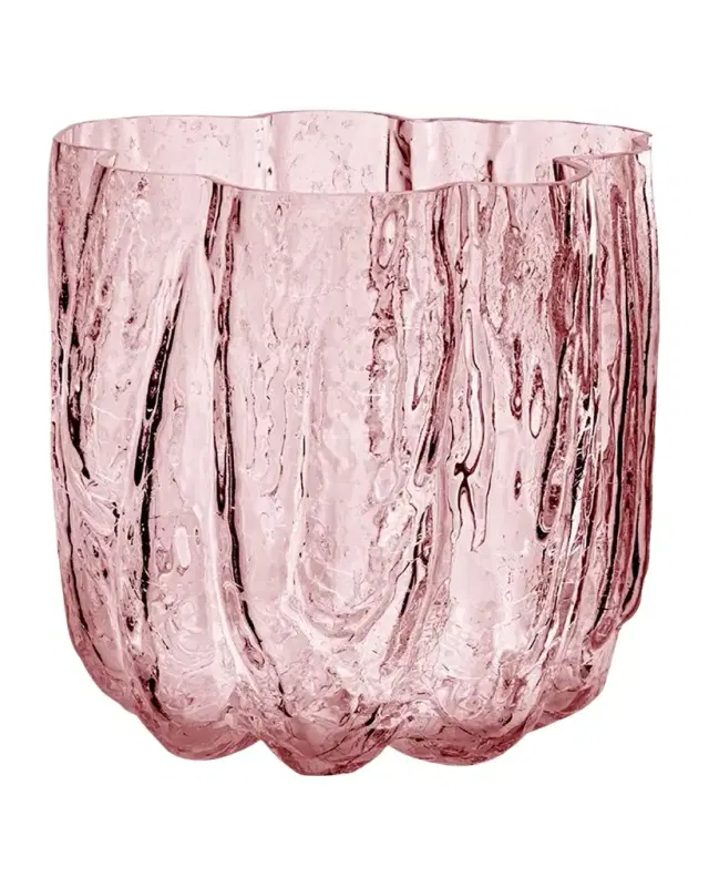 Kosta Boda Crackle Small Vase - 5"