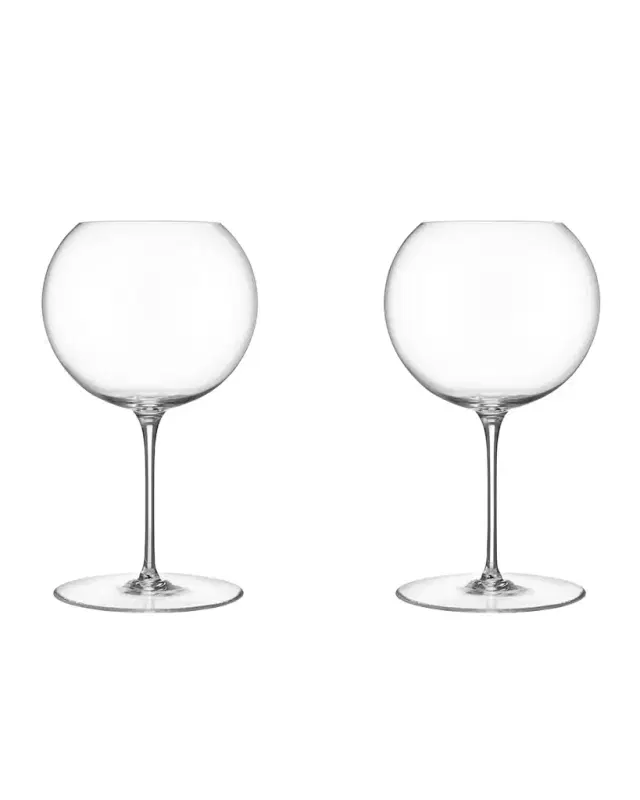 Orrefors Geometry 24.5 oz. Red Wine Glasses, Set of 2