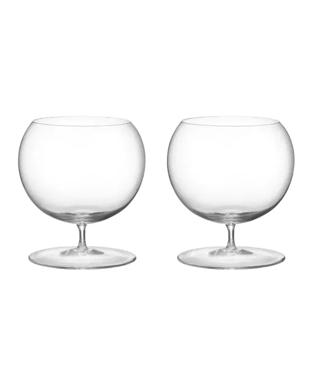 Orrefors Geometry 22.5 oz. Cognac Glasses, Set of 2