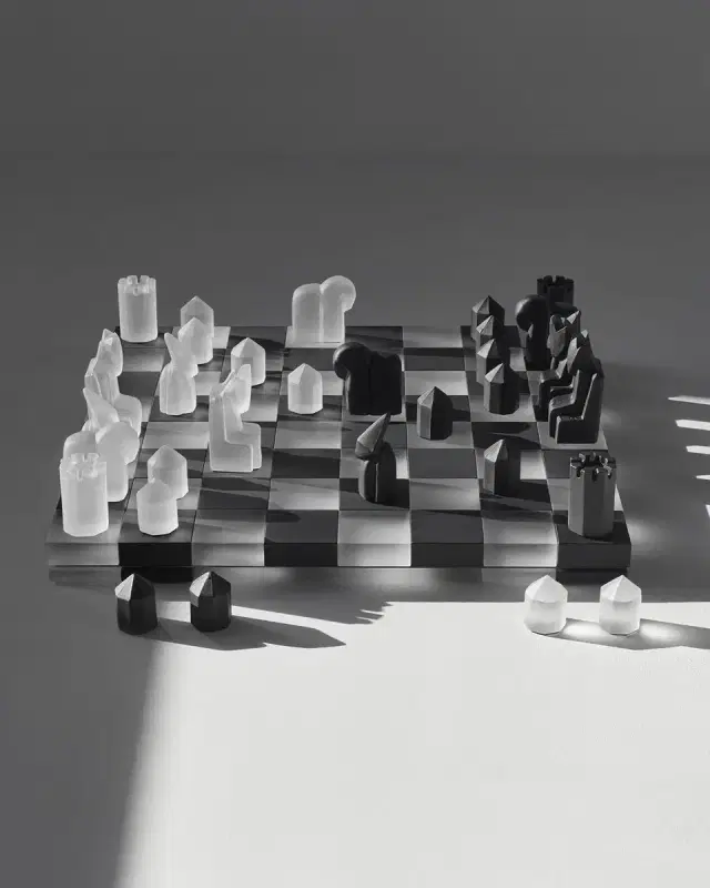 Orrefors x Jay3lle Chessboard Set