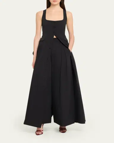 Rosie Assoulin Junk In The TrunK Sleeveless Ruffled Dress | Thumbnail 2 Rosie Assoulin Junk In The TrunK Sleeveless Ruffled Dress | Thumbnail 2