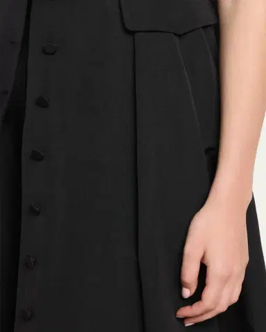 Rosie Assoulin Junk In The TrunK Sleeveless Ruffled Dress | Thumbnail 5 Rosie Assoulin Junk In The TrunK Sleeveless Ruffled Dress | Thumbnail 5